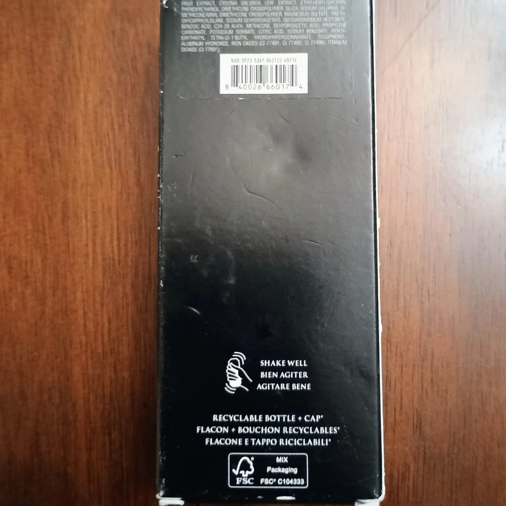 Kat Von D Good Apple Full-Coverage Transfer-Proof Serum Foundation, Tan 060